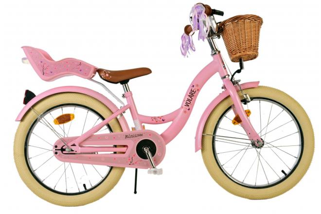 Volare Blossom Kinderfiets – Meisjes – 18 inch – Roze