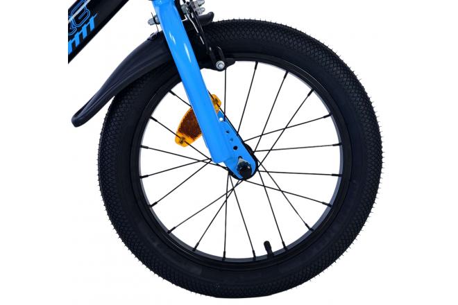 Volare Sportivo Kinderfiets - Jongens - 16 inch - Blauw Zwart