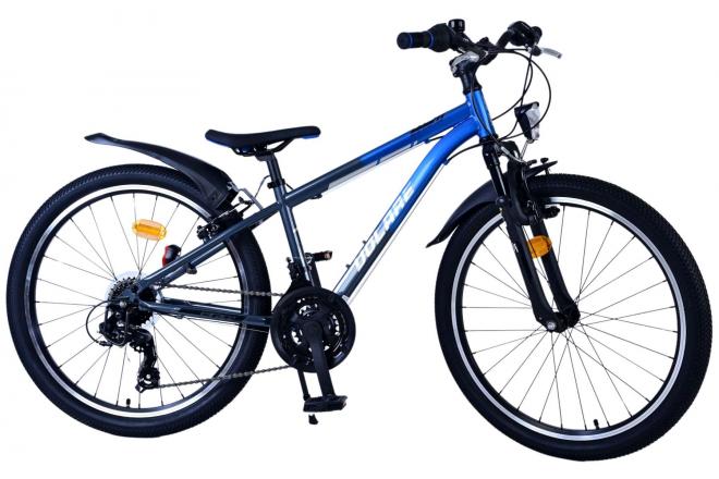 Volare XC Race Kinderfiets - 24 inch - 21 speed - Blauw/Grijs