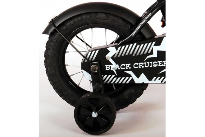 Volare Black Cruiser Kinderfiets - Jongens - 12 inch - Zwart