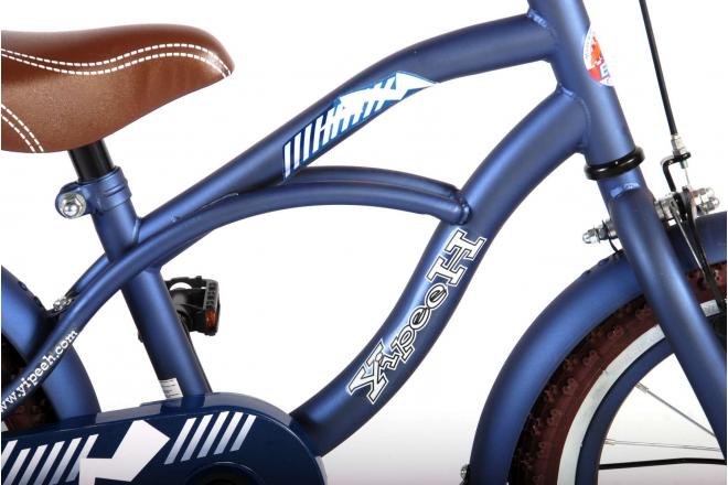 Volare Blue Cruiser Kinderfiets - Jongens - 14 inch - Blauw - 95% afgemonteerd