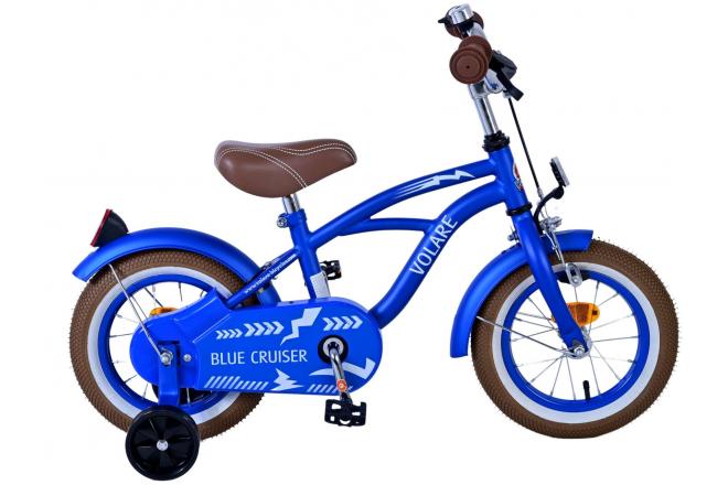 Volare Blue Cruiser Kinderfiets – Jongens – 12 inch – Blauw – 85% afgemonteerd