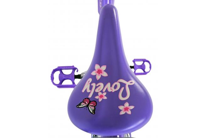 Volare Lovely Kinderfiets - Meisjes - 26 inch - Paars - Twee handremmen