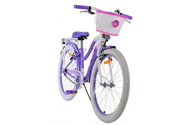 Volare Lovely Kinderfiets - Meisjes - 24 inch - Paars - Twee handremmen