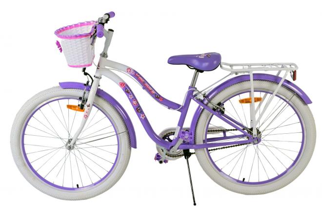 Volare Lovely Kinderfiets - Meisjes - 24 inch - Paars - Twee handremmen