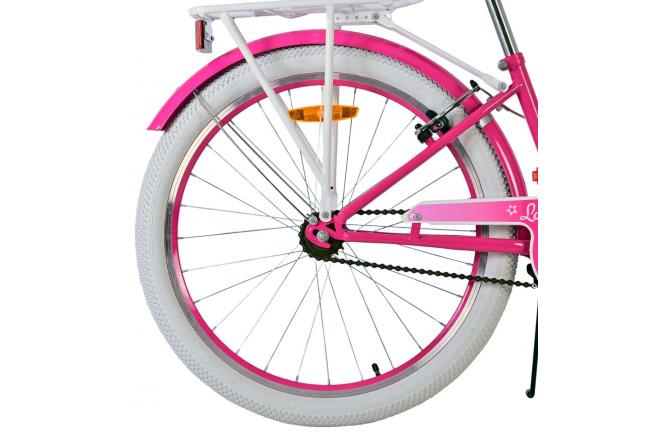 Volare Lovely Kinderfiets - Meisjes - 24 inch - Roze - Twee handremmen