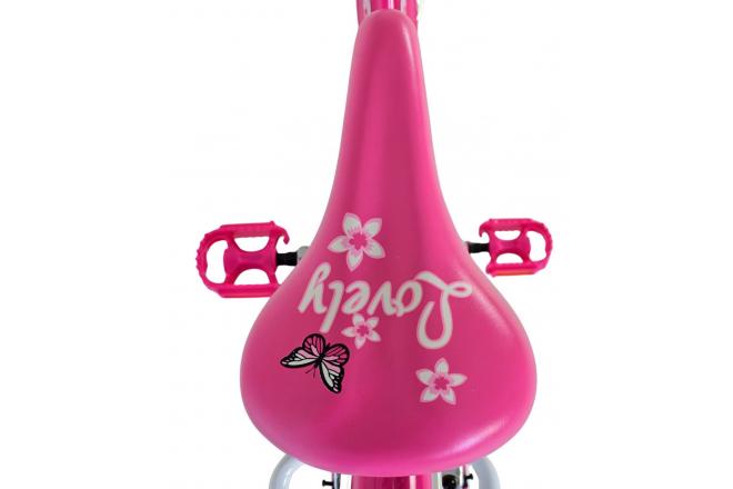 Volare Lovely Kinderfiets - Meisjes - 24 inch - Roze - Twee handremmen