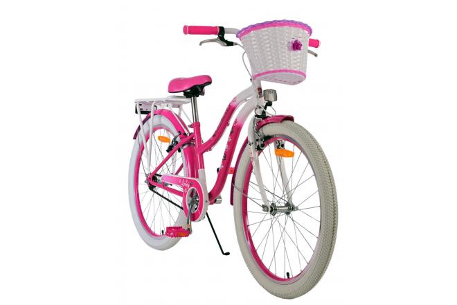 Volare Lovely Kinderfiets - Meisjes - 24 inch - Roze - Twee handremmen