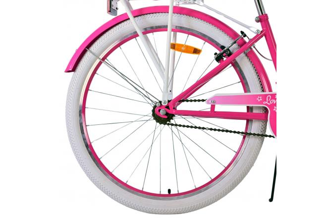 Volare Lovely Kinderfiets - Meisjes - 26 inch - Roze - Twee handremmen