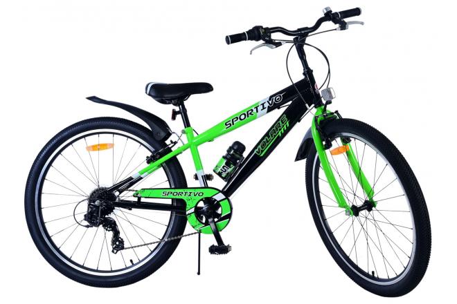 Volare Sportivo Kinderfiets – Jongens – 26 inch – Groen – 7 versnellingen