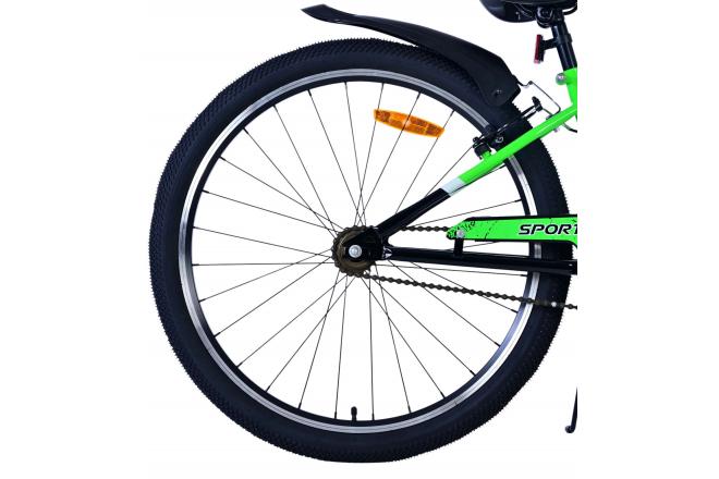 Volare Sportivo Kinderfiets - Jongens - 26 inch - Groen - Twee Handremmen