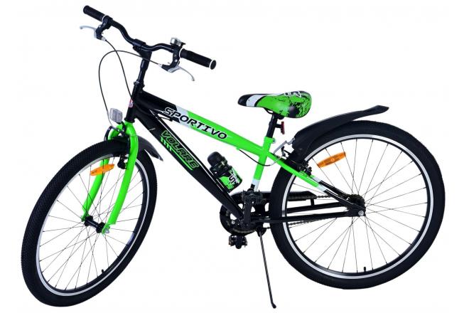 Volare Sportivo Kinderfiets - Jongens - 26 inch - Groen - Twee Handremmen