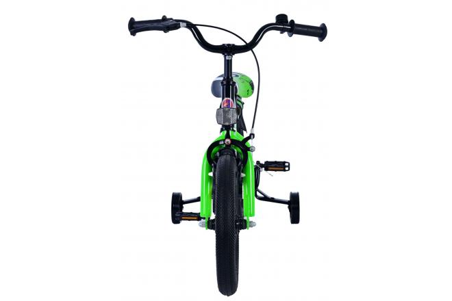 Volare Sportivo Kinderfiets - Jongens - 14 inch - Groen Zwart