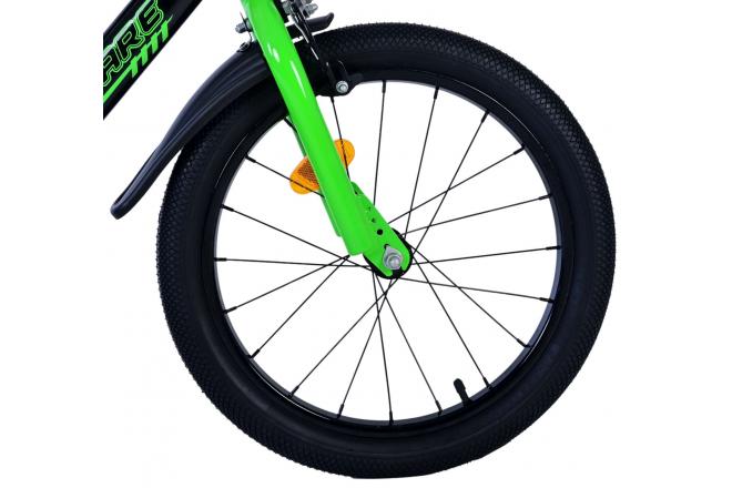 Volare Sportivo Kinderfiets - Jongens - 18 inch - Groen Zwart - Twee Handremmen