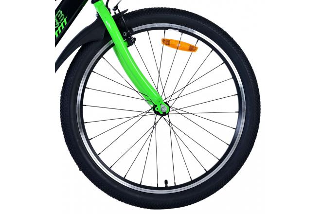 Volare Sportivo Kinderfiets - Jongens - 24 inch - Zwart Groen