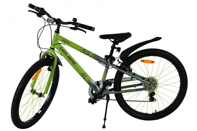 Volare Rocky Kinderfiets - 24 inch - Grijs - Shimano Nexus 3 versnellingen - 95% afgemonteerd