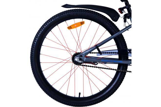 Volare Rocky Kinderfiets - 24 inch - Blauw - Shimano Nexus 3 versnellingen