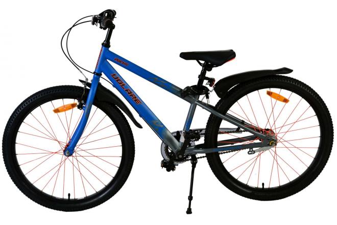 Volare Rocky Kinderfiets - 24 inch - Blauw - Shimano Nexus 3 versnellingen