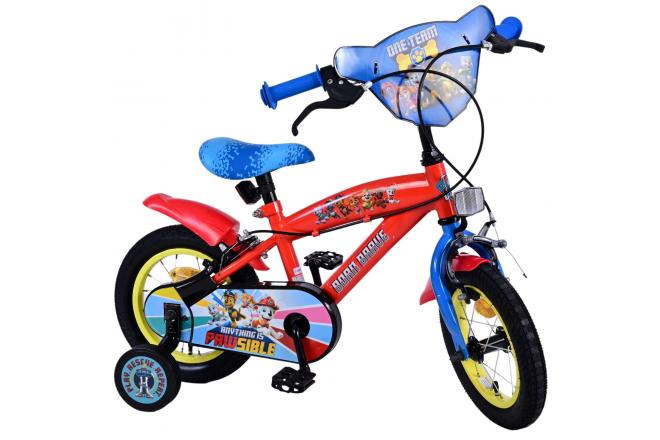 Paw Patrol Kinderfiets - Jongens - 12 inch - Twee handremmen