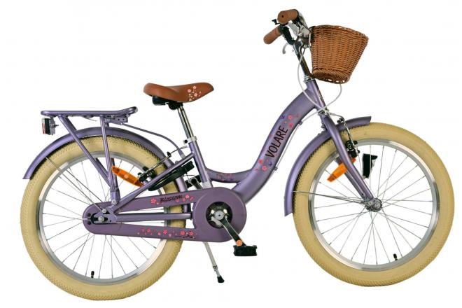 Volare blossom kinderfiets - meisjes - 20 inch - paars - twee handremmen afbeelding