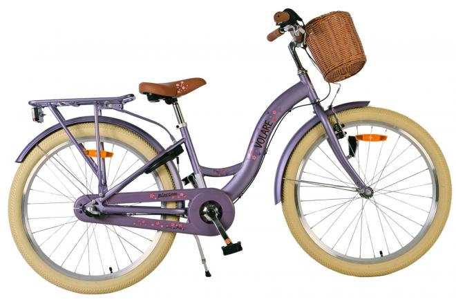 Volare blossom kinderfiets - meisjes - 24 inch - paars - 3 versnellingen afbeelding