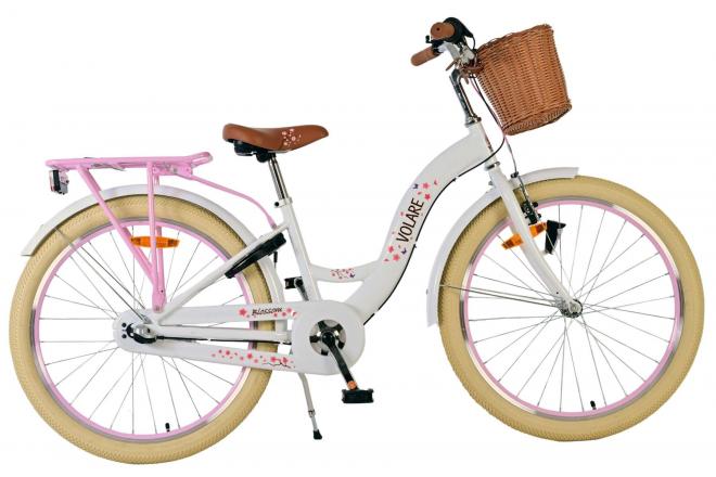 Volare blossom kinderfiets - meisjes - 24 inch - wit - 3 versnellingen afbeelding