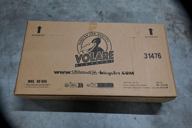 Volare Sportivo Kinderfiets - Jongens - 14 inch - Blauw Zwart