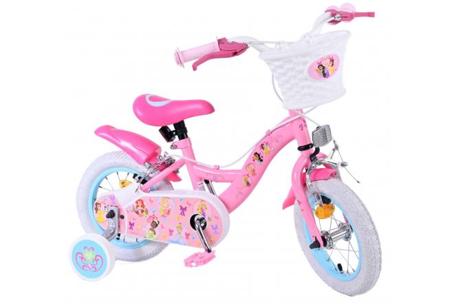 Disney Princess Kinderfiets - Meisjes - 12 inch - Roze - Twee Handremmen