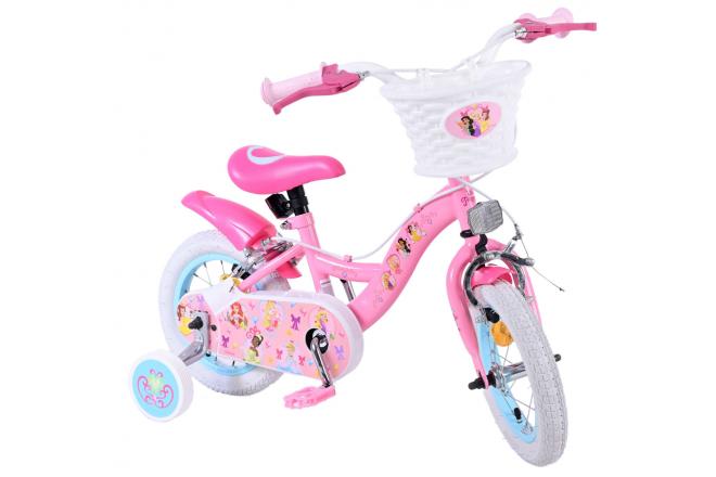 Disney Princess Kinderfiets - Meisjes - 12 inch - Roze - Twee Handremmen
