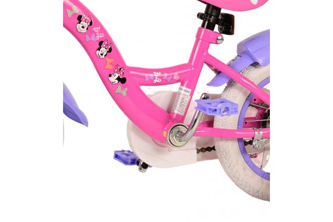 Minnie Cutest Ever! Kinderfiets - Meisjes - 12 inch - Roze