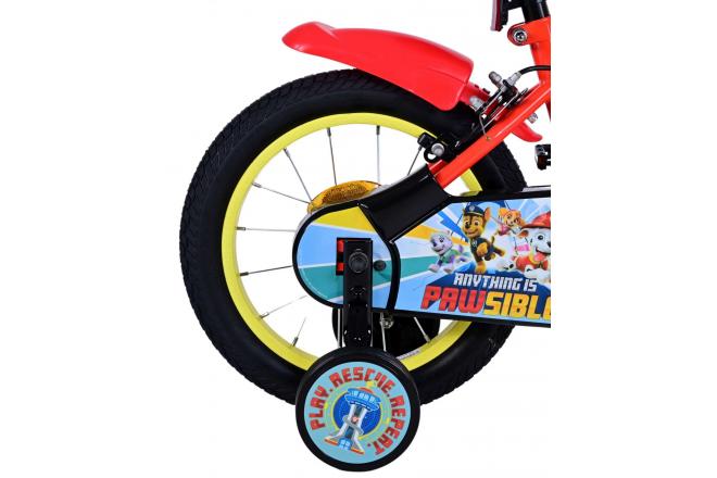 Paw Patrol Kinderfiets - Jongens - 14 inch - Twee handremmen