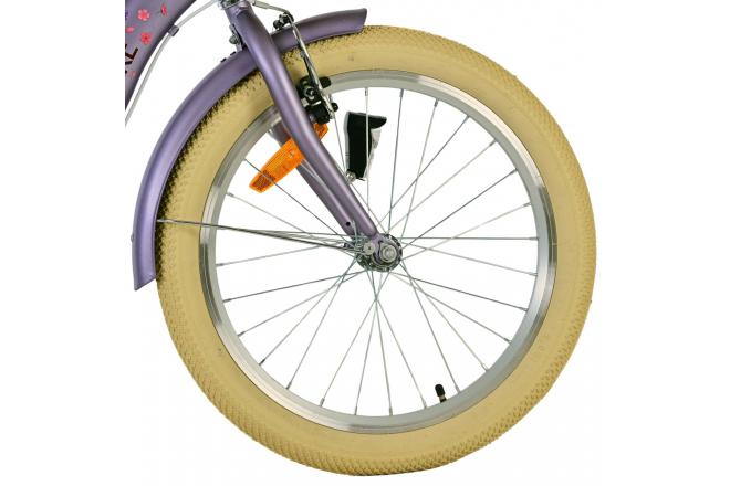 Volare Blossom Kinderfiets - Meisjes - 20 inch - Paars - Twee handremmen