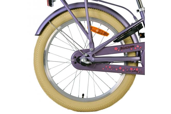 Volare Blossom Kinderfiets - Meisjes - 20 inch - Paars - Nexus 3 versnellingen