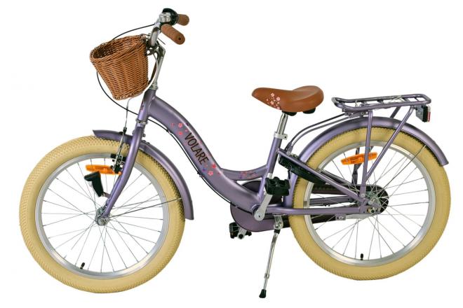 Volare Blossom Kinderfiets - Meisjes - 20 inch - Paars - Nexus 3 versnellingen