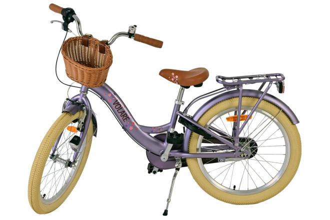 Volare Blossom Kinderfiets - Meisjes - 20 inch - Paars - Nexus 3 versnellingen