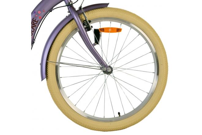 Volare Blossom Kinderfiets - Meisjes - 24 inch - Paars - 3 Versnellingen
