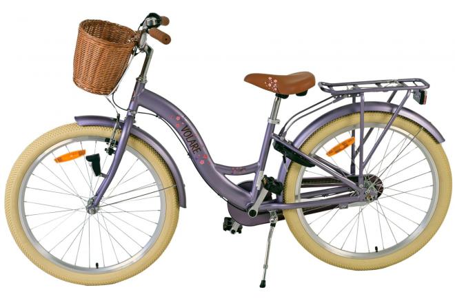Volare Blossom Kinderfiets - Meisjes - 24 inch - Paars - 3 Versnellingen