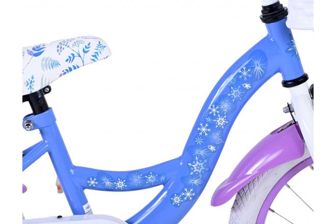 Disney Frozen 2 Kinderfiets - Meisjes - 16 inch - Blauw/Paars