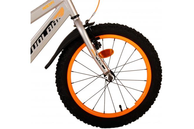 Volare Rocky Kinderfiets - Jongens - 18 inch - Grijs