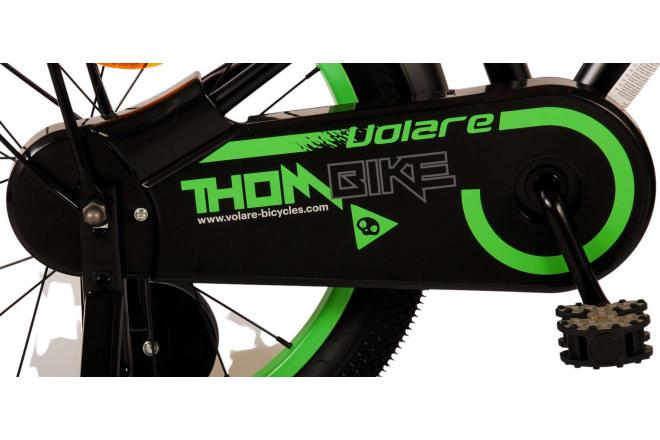 Volare Thombike Kinderfiets - Jongens - 18 inch - Zwart Groen
