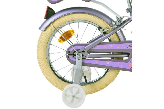 Volare Blossom Kinderfiets - Meisjes - 16 inch - Paars - Twee Handremmen