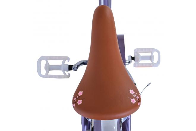 Volare Blossom Kinderfiets - Meisjes - 16 inch - Paars - Twee Handremmen