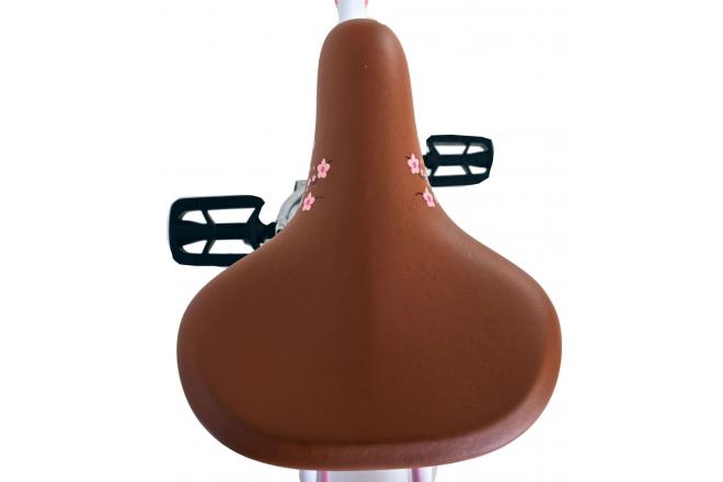 Volare Blossom Kinderfiets - Meisjes - 24 inch - Wit - 3 Versnellingen