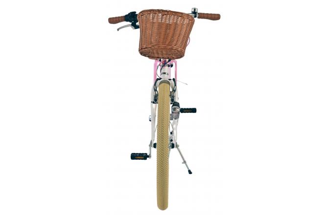 Volare Blossom Kinderfiets - Meisjes - 24 inch - Wit - 3 Versnellingen