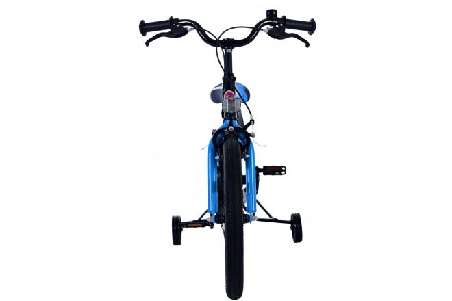 Volare Sportivo Kinderfiets - Jongens - 18 inch - Blauw Zwart - Twee Handremmen