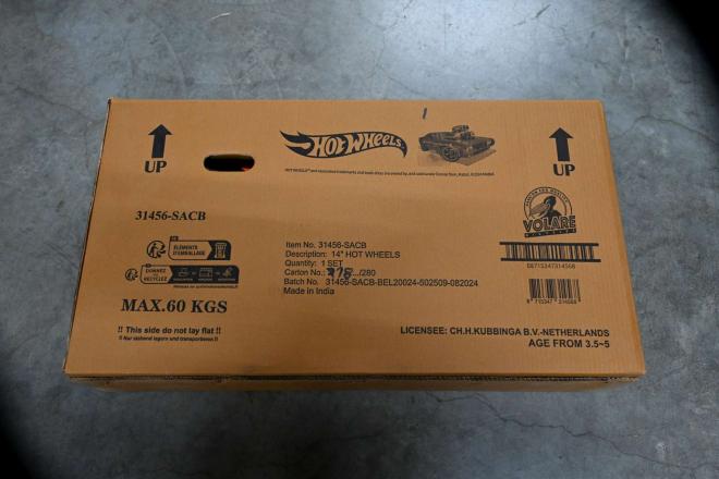 Hot Wheels Kinderfiets - Jongens - 14 inch - Zwart Oranje Blauw [CLONE]