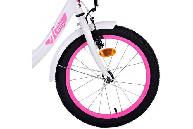 Volare Ashley Kinderfiets - Meisjes - 18 inch - Wit