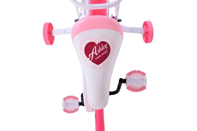Volare Ashley Kinderfiets - Meisjes - 18 inch - Roze/Rood