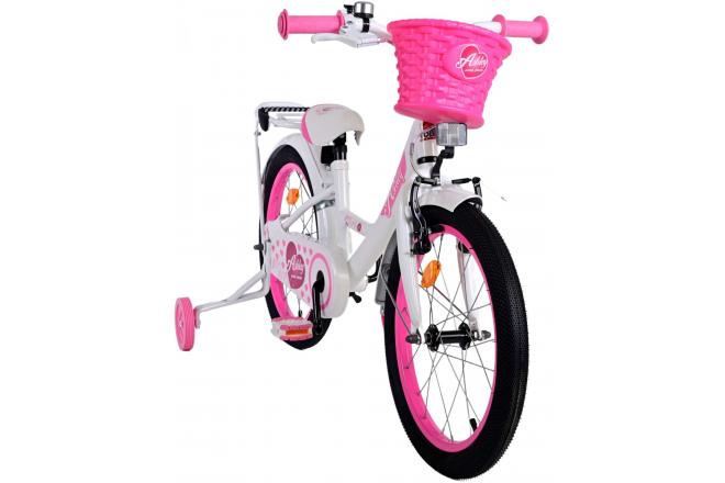 Volare Ashley Kinderfiets - Meisjes - 18 inch - Wit