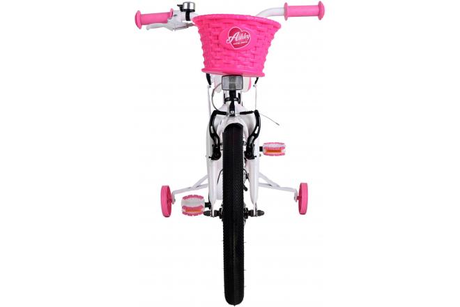Volare Ashley Kinderfiets - Meisjes - 18 inch - Wit